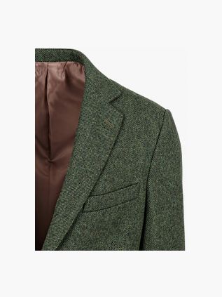 Steppin' Out Blazer Lamswol Green tweed
