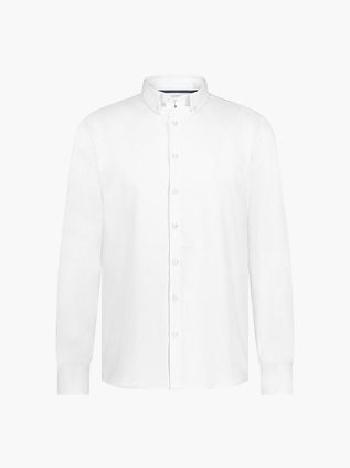 State Of Art Essentials Oxford Skjorte Hvid