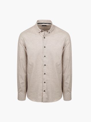 State Of Art Heavy Twill Shirt Beige