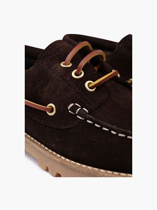 Suitable Deck Shoes Suede Brown