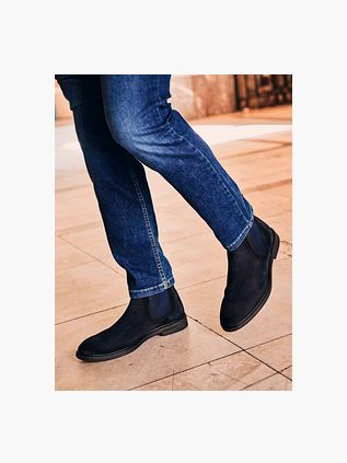 Suitable Chelsea Boot Daim Marine