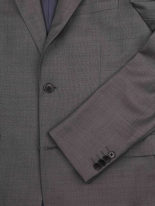 Passer Faux Uni Kostume Uld Grå