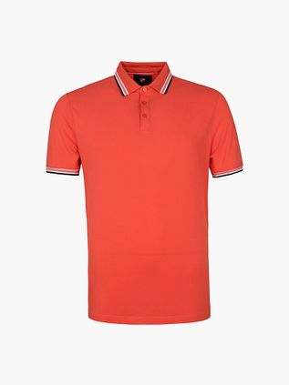 Suitable Polo w kolorze ceglastoczerwonym