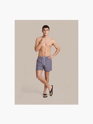 Suitable Short de Bain Mediterra Bleu Orange