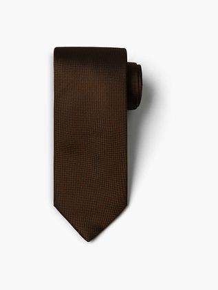 Suitable Silk Tie Brown