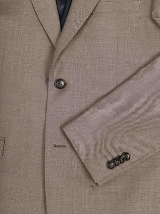 Suitable Toulon Suit Wool Sand