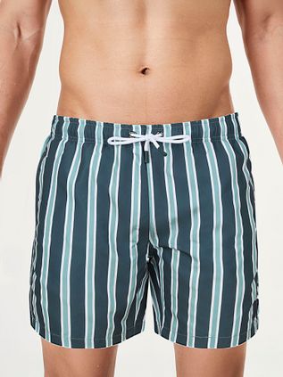 Suitable szorty kąpielowe Stripe zielone