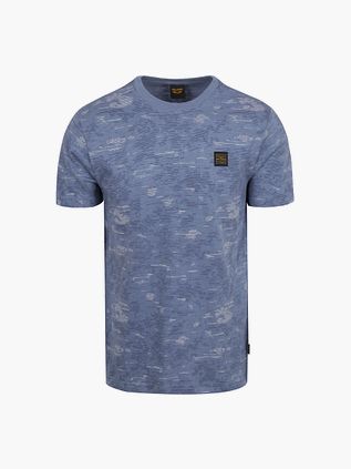 T-shirt PME Legend Basic Bijou Blue w kolorze niebieskim