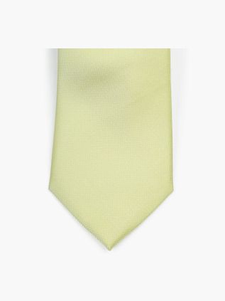 Suitable Soie Cravate Vert Lime