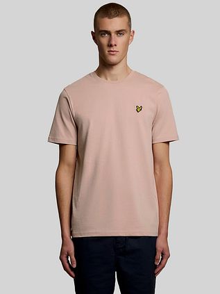 Lyle and Scott T-Shirt Honeycomb Rosa