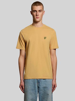 Lyle and Scott T-shirt Honeycomb Orange