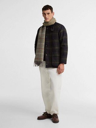 Barbour Scarfs Macklow Reversible Lambswool Tweed Multi