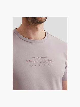 PME Legend T-Shirt Logo Lavender Lila