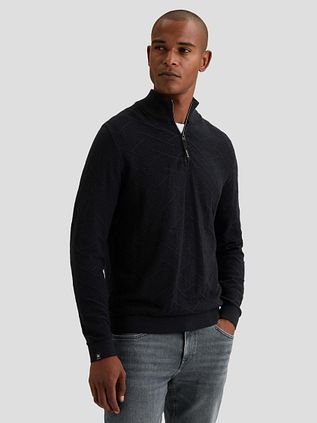 Vanguard Pullover Half Zip Mouline Sky Captain