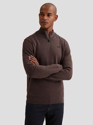 Vanguard Jumper Half Zip Structure Moonscape