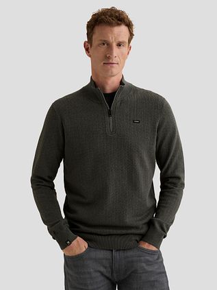 Vanguard Jumper Half Zip Structure Enigma Green