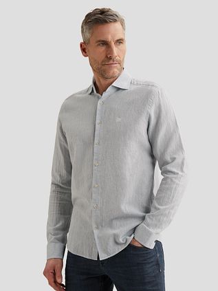 Vanguard Shirt Linen Blend Light Blue