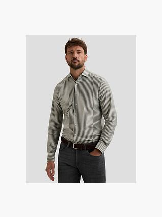 Vanguard Shirt Elevated Knit Stripe Blue