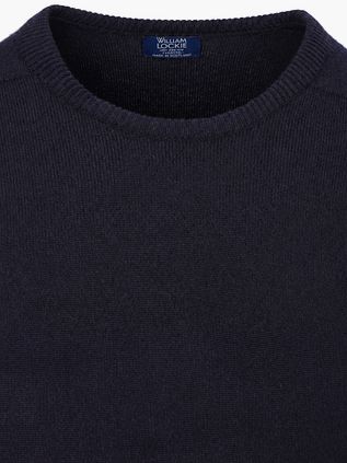 William Lockie Lambswool Navy