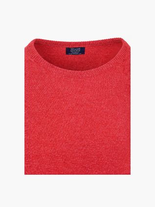 William Lockie Lambswool Poppy Melange