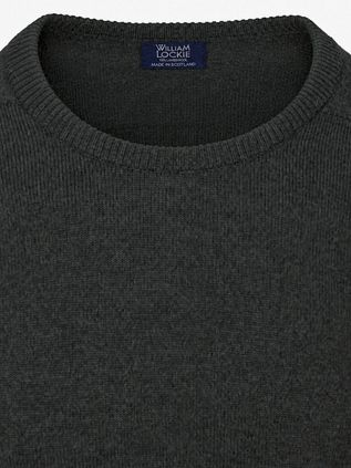 William Lockie Pullover Lammwolle Seaweed