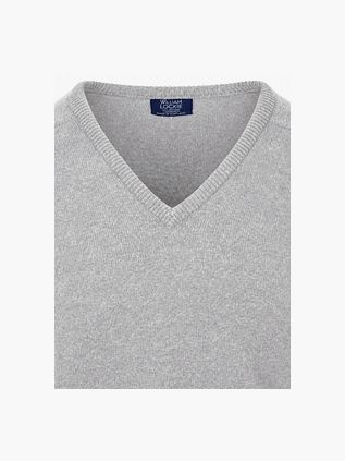 William Lockie Col-V Agneline Flannel Gris
