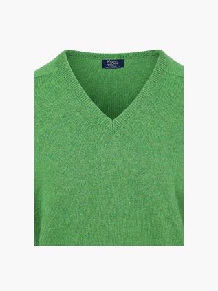 William Lockie V-hals Ull Watercress