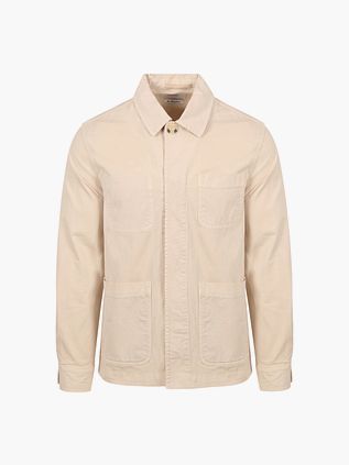 King Essentials Overshirt The Benjamin écru