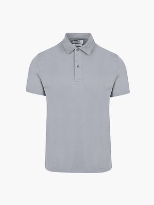 KING Essentials The James Polo szare
