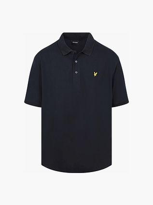 Koszulka polo Lyle and Scott Plussize w kolorze granatowym