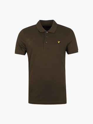Polo Lyle and Scott w kolorze oliwkowym