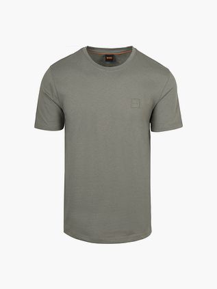 T-shirt BOSS Tales w kolorze zielonym