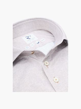 R2 Shirt Glenchek Travel Beige