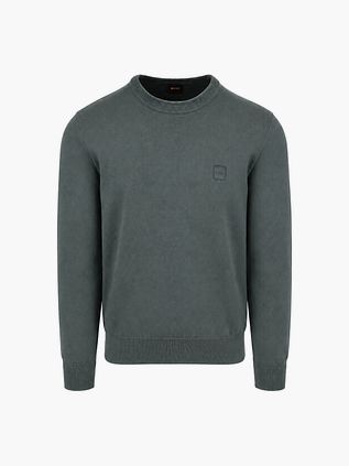 BOSS Pullover Kanovano Grün