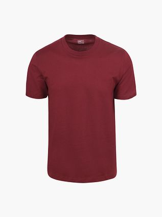 KING Essentials T-Shirt The Steve w kolorze burgundowym
