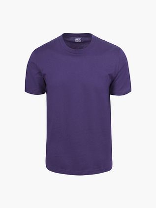 King Essentials The Steve T-Shirt ciemnofioletowy