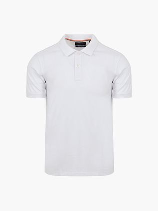 Passerende Cas Polo i hvid