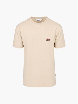 Supply & Co T-Shirt Imprimé au dos Warren Écru