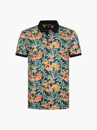Suitable Polo floreale verde