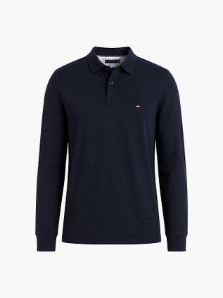Tommy Hilfiger Longsleeve Polo Navy
