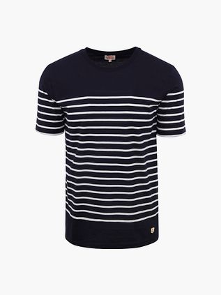 Armor-Lux Etel Randig T-shirt Marinblå