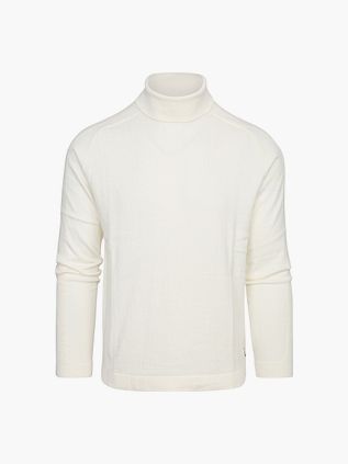 Blue Industry Jersey De Cuello Alto Blanco Roto