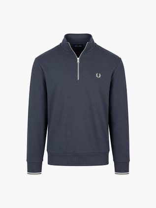 Fred Perry Half Zip Trui Donkerblauw