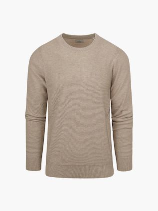 Dstrezzed sweter w kolorze beige melange