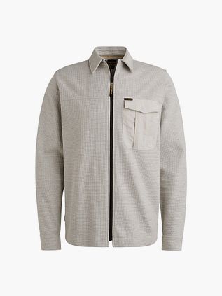 PME Legend Overshirt Jersey Waffle Grå