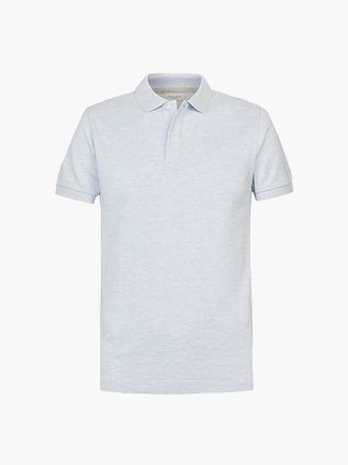 Profuomo Piqué Poloshirt Lysblå