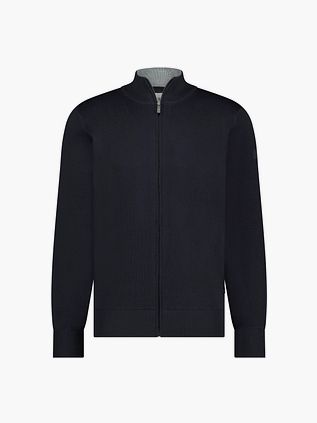 State Of Art Cardigan Misto Lana Navy