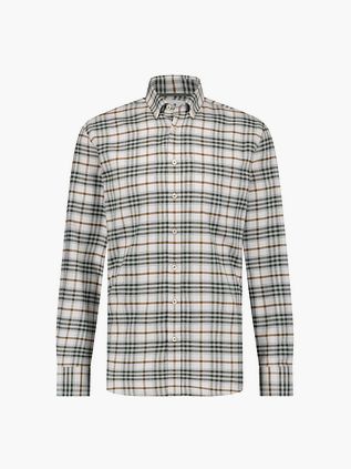 State Of Art Skjorte Rutet Greige