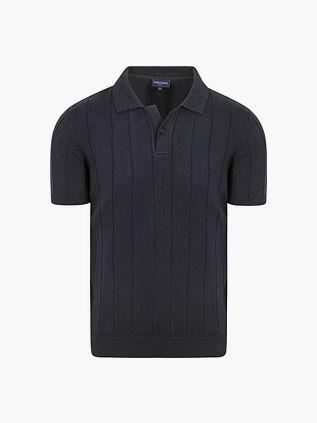 Suitable Respect Polo Drop Needle granatowy