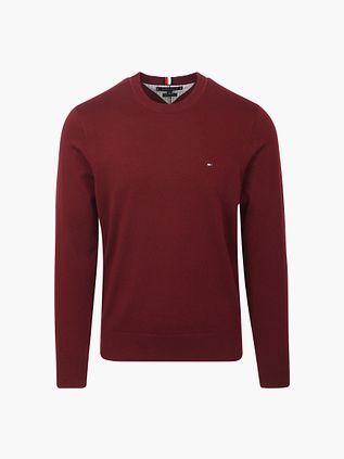 Tommy Hilfiger Trøje i Bordeaux Rød